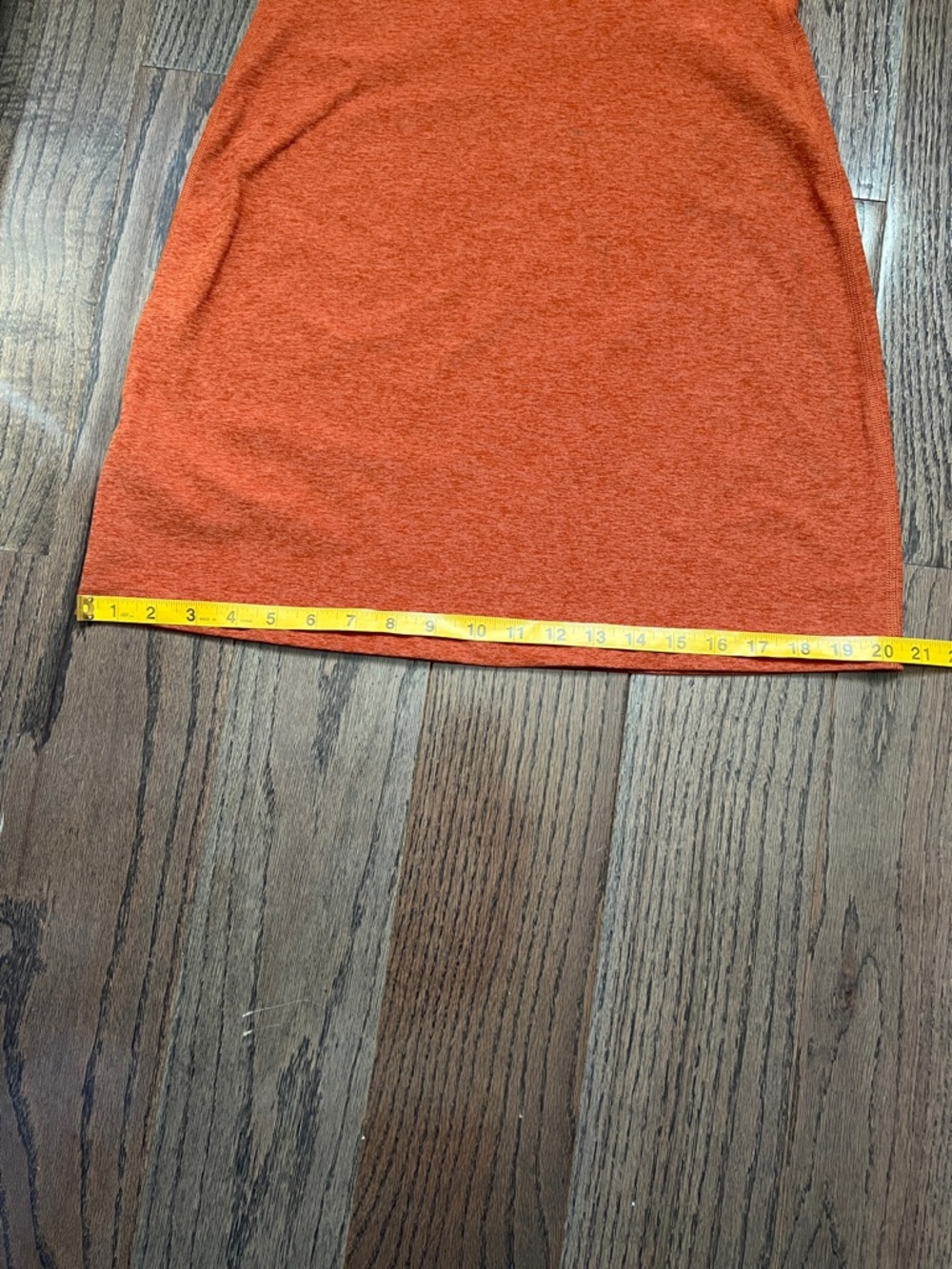 Beyond Yoga Rust One-Shoulder Knit Dress - Picture 4 of 9